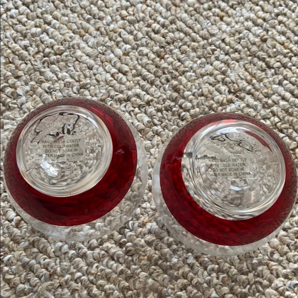 Mr. and Mrs. Santa Wine Glasses